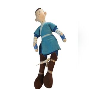 Sokka Plush From‎ Avatar The Last Airbender Rare 13”